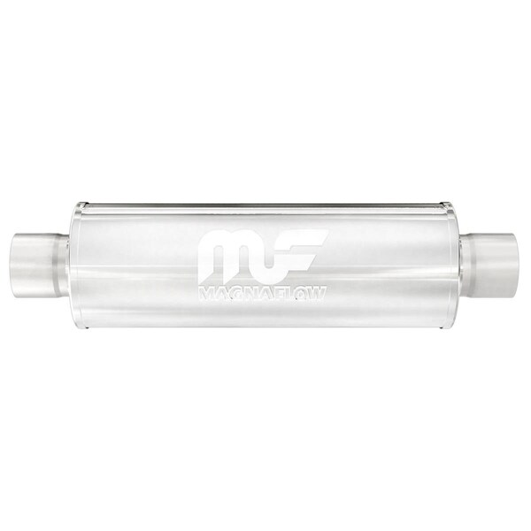 Powerhouse 14 x 3 in. Center by Center Exhaust Stainless Steel Muffler PO3649463 - main